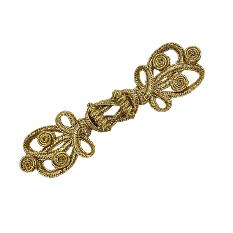 Exquisite Heart Shaped Qipao Belt Charm Handmade Cheongsam Belt Pendants Ornament For Traditional Costume Accessories