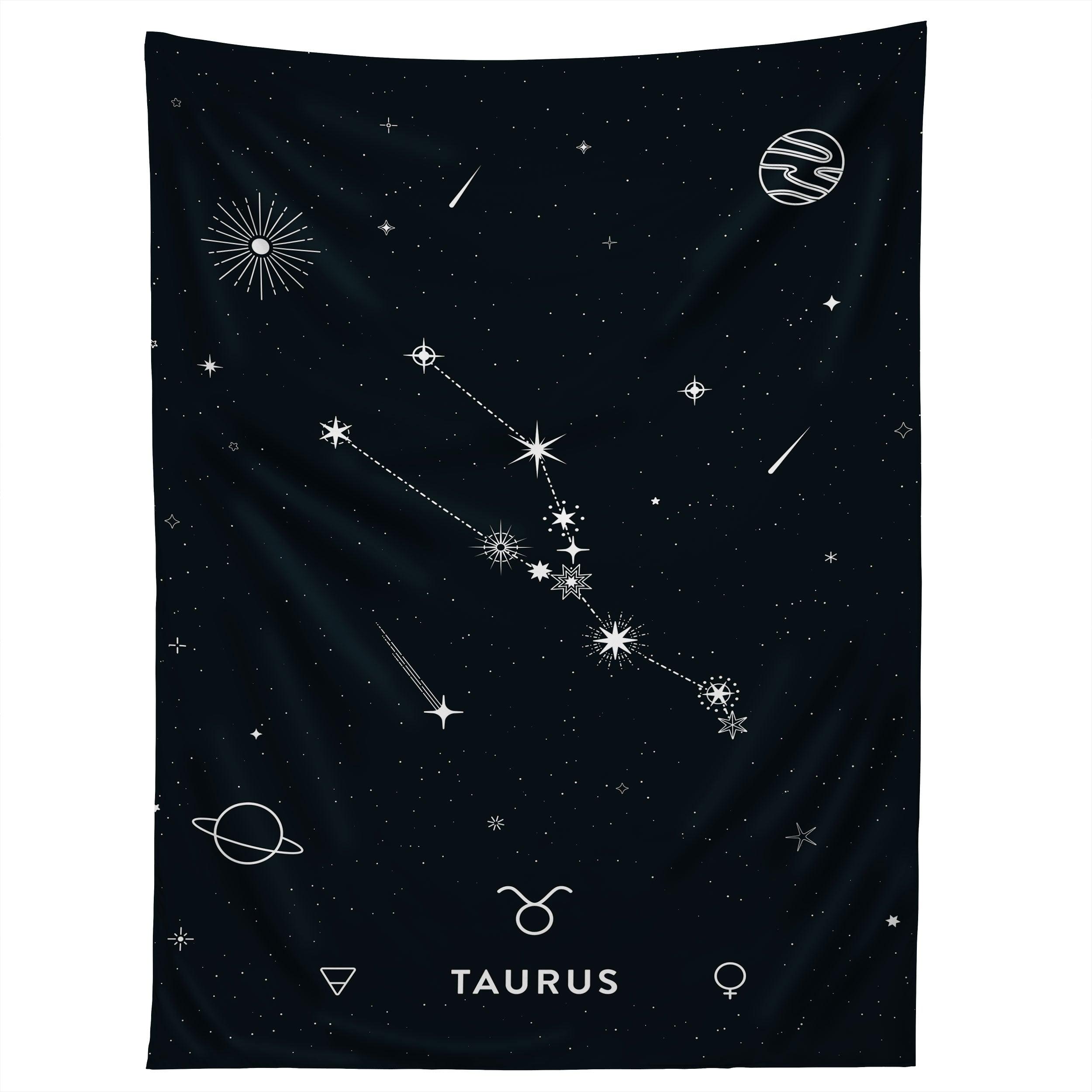 TAURUS STAR CONSTELLATION tapestry 75x100