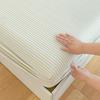 Printed Coarse Cloth Non-Slip Single Bed Sheet Set with Mattress Protector