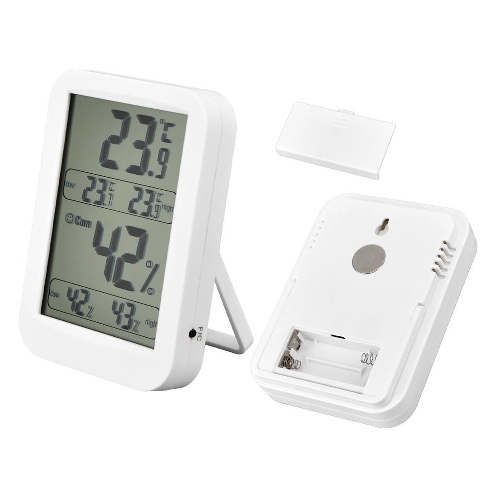Thermometer Hygrometer Accurate Large LCD Display Temp Humidity Meter for Reptiles Terrarium
