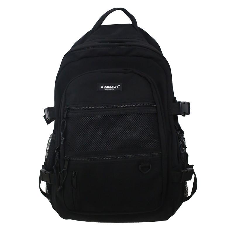 New Fashion High-quality Niche Design Sense Student Backpack Large-capacity Travel Backpack Leisure College Student Schoolbag
