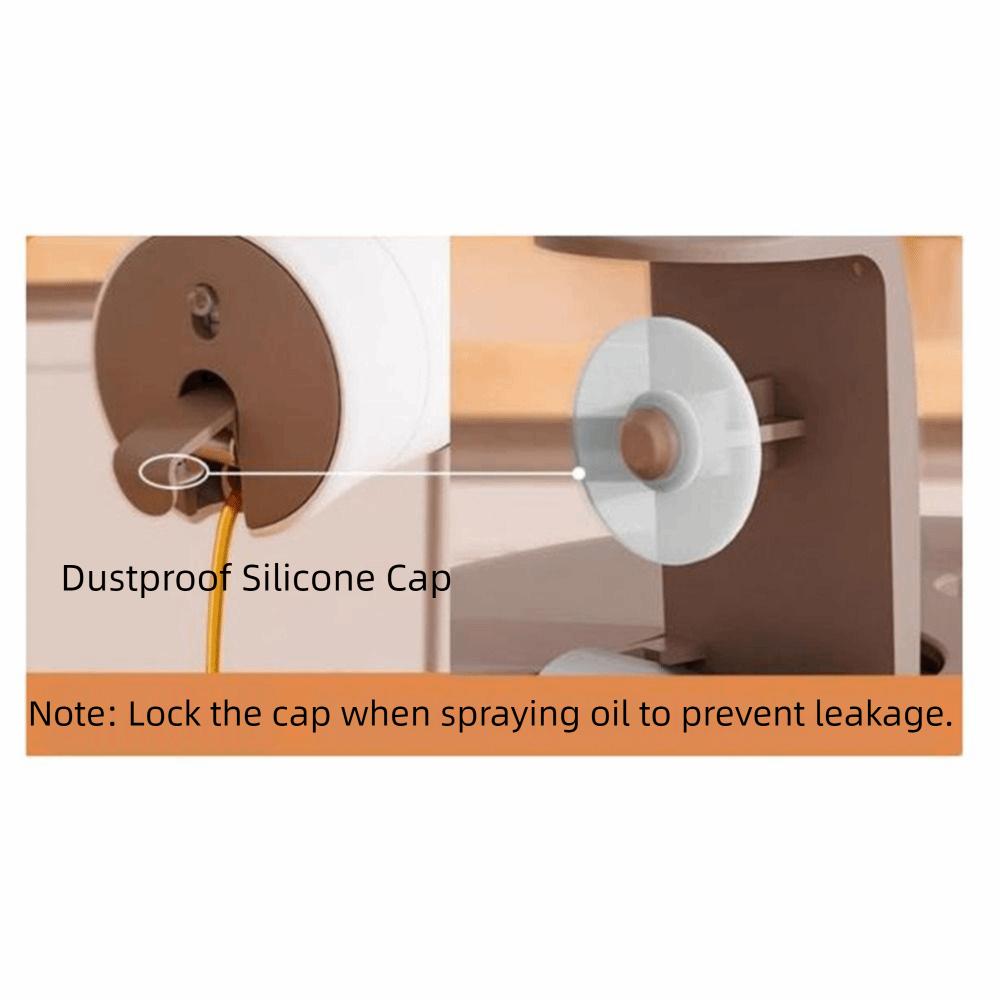 Leakproof 2 in1 Oil Sprayer Food Grade Glass Sauce Seasoning Container Oil Spray Bottle  Air Fryer