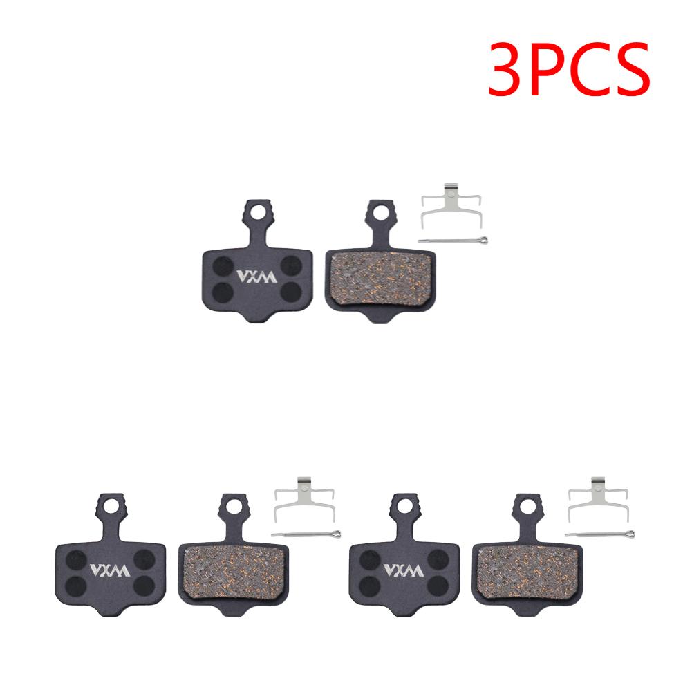 1/3Pair MTB Bike Disc Brake Pads Semi-Metallic Bicycle Disc Brake Pads Mountain Bike Hydraulic Disc Brake Pads Cycling Bike Part