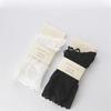Sexy Lace Floral Mesh Socks Women Black Transparent Short Cotton Sock For Ladies Elastic Retro Cute Socks Female New 2025