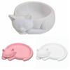 Cat Shaped Storage Tray 3D Printed Storage Holder Container Desktop Ornament  Table