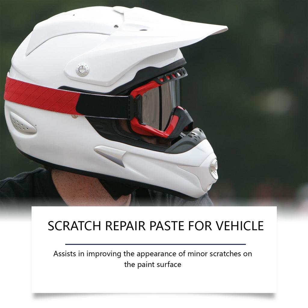 Bilreparationspasta för repor, Förbättrar smårepor, Bilfärgsvårdspasta för uppfräschning, Lämplig för bilfärg i flera färger