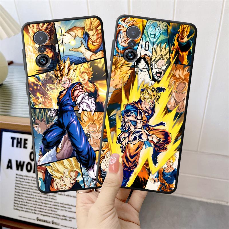 Dragon Ball Anime Goku Black Soft Phone Cover Case for Xiaomi Mi 12X 11 12 13 Lite 10T 11T 12T Pro 13 14 15 Pro