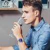 RORIOS Men's Multi-Function Quartz Watch with Date Display, Luminous Movement, Lightweight, Waterproof, Perfect for Work or Commuting, Stylish,