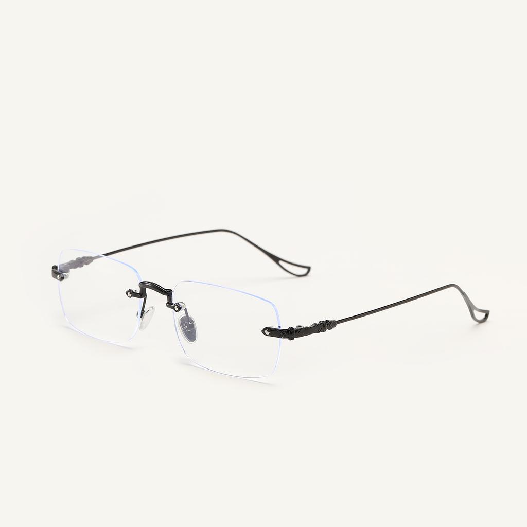 Okulary 9215 Kwadratowe Retro Mała Oprawka Bezramkowe Diamentowe Przezroczyste Okulary Przeciwsłoneczne Kobiety, Okulary Przeciwsłoneczne Mężczyźni