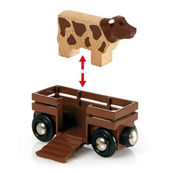 BRIO Farm Rail Set 33719