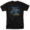 Comics BatUnisex Nice Wheels Black TShirt