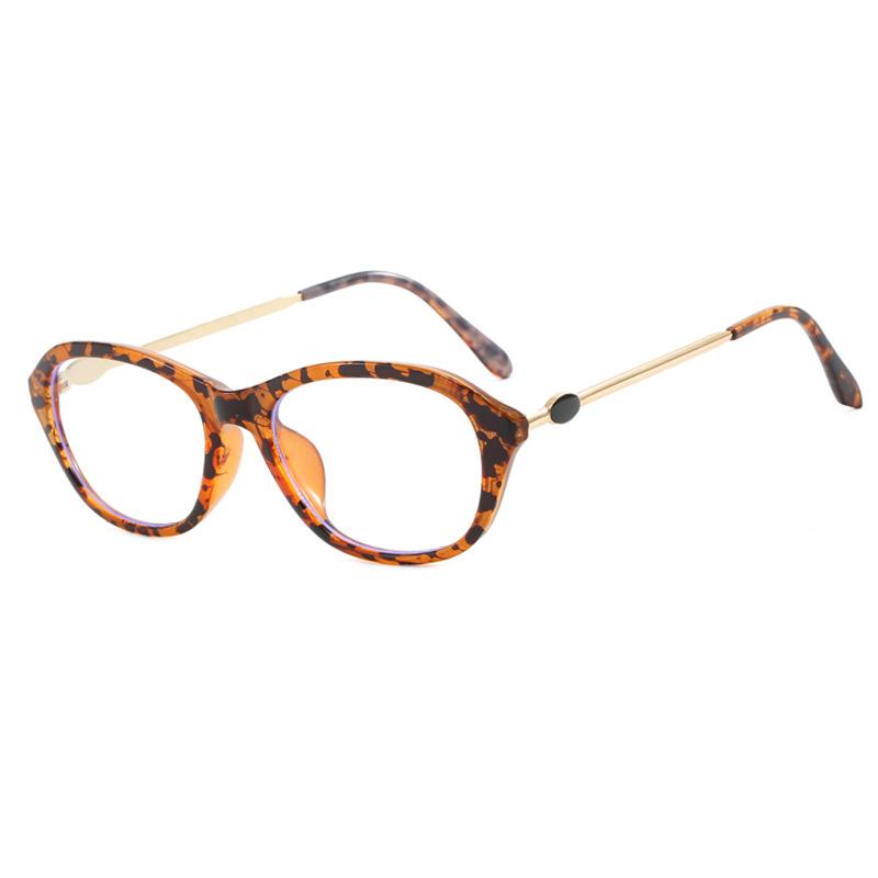 New Ellipsoid Retro Frame TR90 Photochromic Reading Glasses Women Anti Blue Light Hyperopia Prescription Eyewear