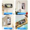 Shower Phone Holder Rotation 360-Degree Wall-Mounted Angle Adjustable Waterproof Cellphone Phone Holder Stand Case Box