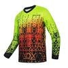 Maglia da Ciclismo Traspirante da Uomo a Manica Lunga Downhill Bike mtb Jersey DH BMX Maglietta Offroad Abbigliamento Motociclistico Top Maglia Motocross