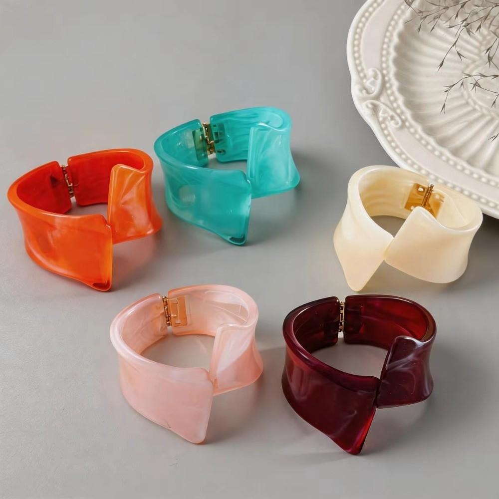 Large Geometric Bracelet Open Design Street Shot Jewelry Fashion Open Bangle For Women Gift