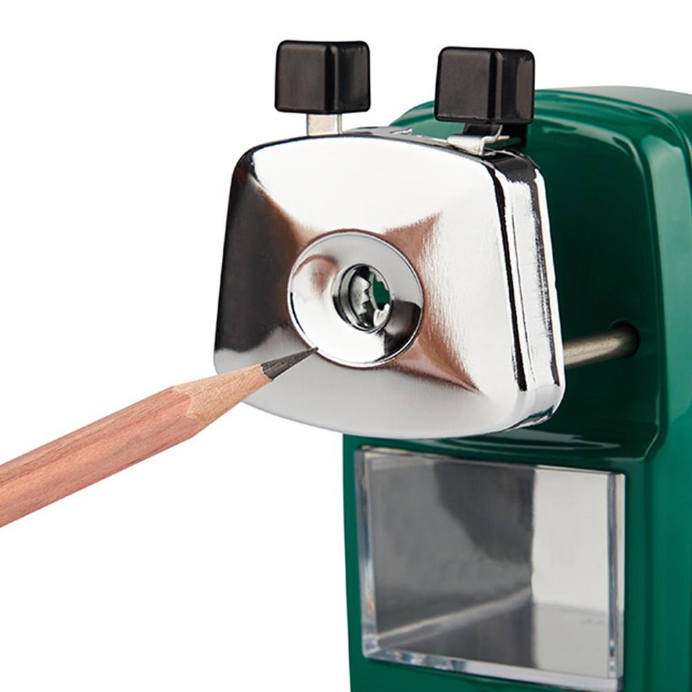 Gift Machine For Kids Hand Crank Rotary Stationery Home School Office Cutter Student Desktop With Container Pencil Sharpener