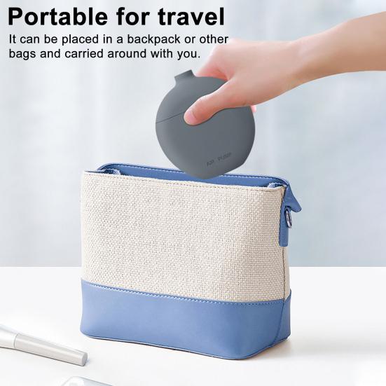 Inflatable U-Shape Neck Pillow Portable Press To Inflate Ergonomic Head Neck Support Ultralight Car Airplane Train Outdoor Travel Cervical Cushion