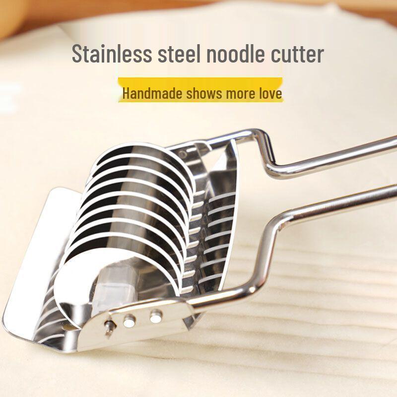 Stainless Steel Manual Noodle Maker & Dough Press Mold for Home Kitchen