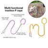 1/2Pcs Lightweight Dog Leash Double Handle Dog Anti-lost Leash Pet Extend Bold Leash Pet Supplies Double Pet Traction Rope