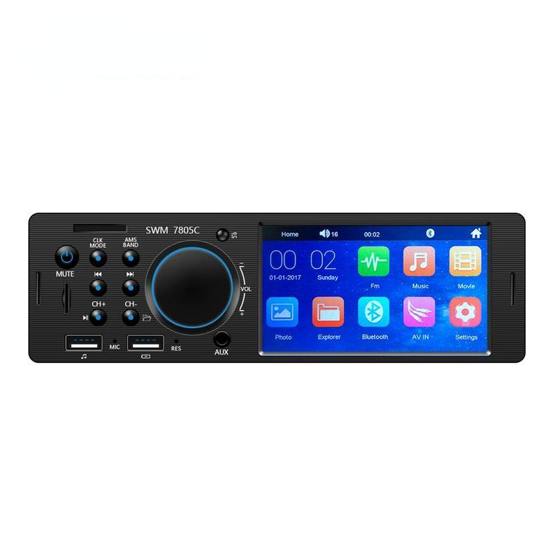 Car Radio Autoradio 4.1 Inch Touch Screen 1 Din Car MP5 Player Auto Stereo Bluetooth FM AUX USB TF