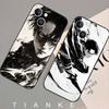 Levi Ackerman Attack On Titan Phone Case For IPhone 17 Air 16 15 14 13 Pro Max 11 12 Black Silicone Cover