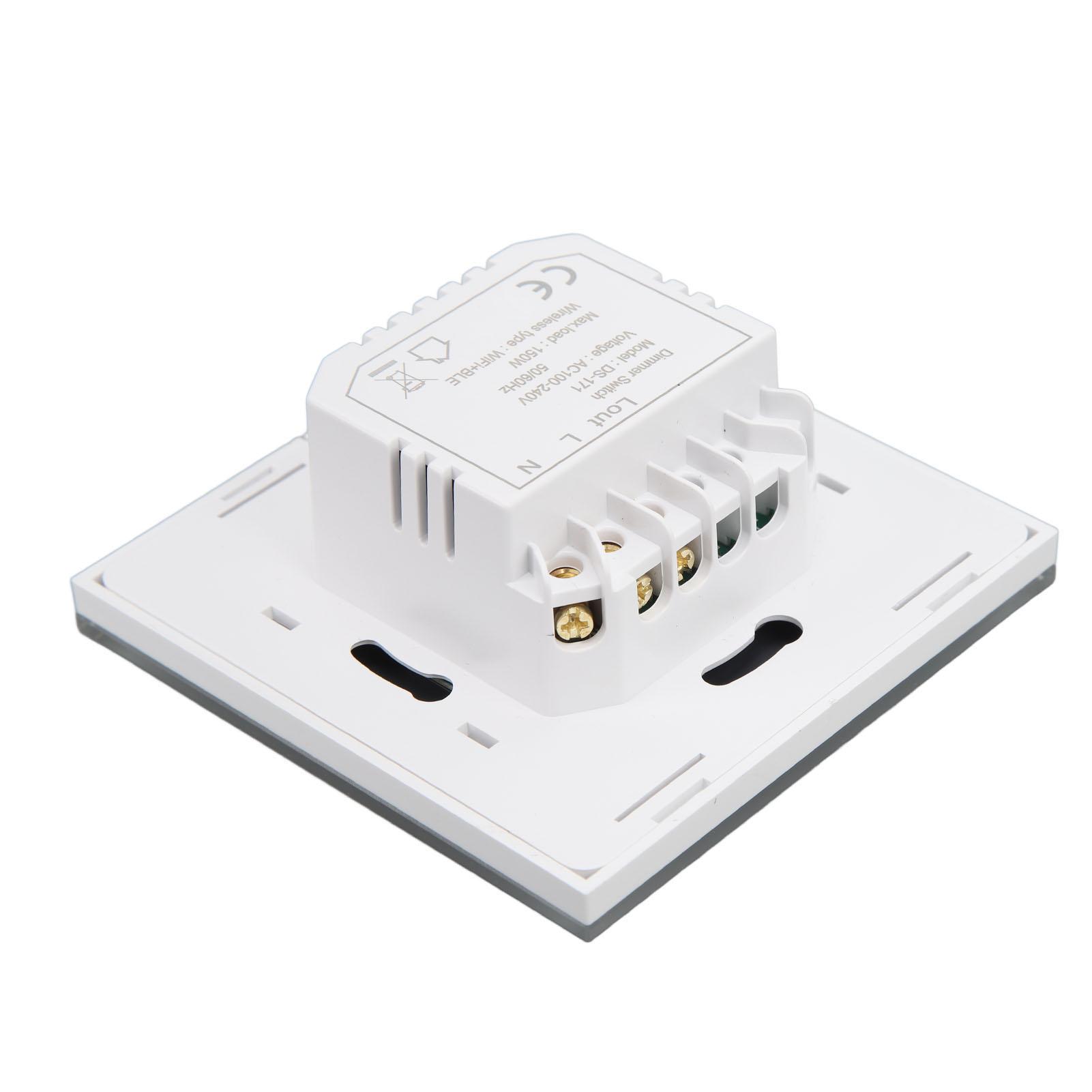 

Умный сенсорный переключатель яркости с Bluetooth-приложением, голосовое управление, WIFI-переключатель яркости AC100240В