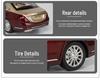 1:24 Mercedes-Benz Maybach S680 Alloy Model Car Ornament