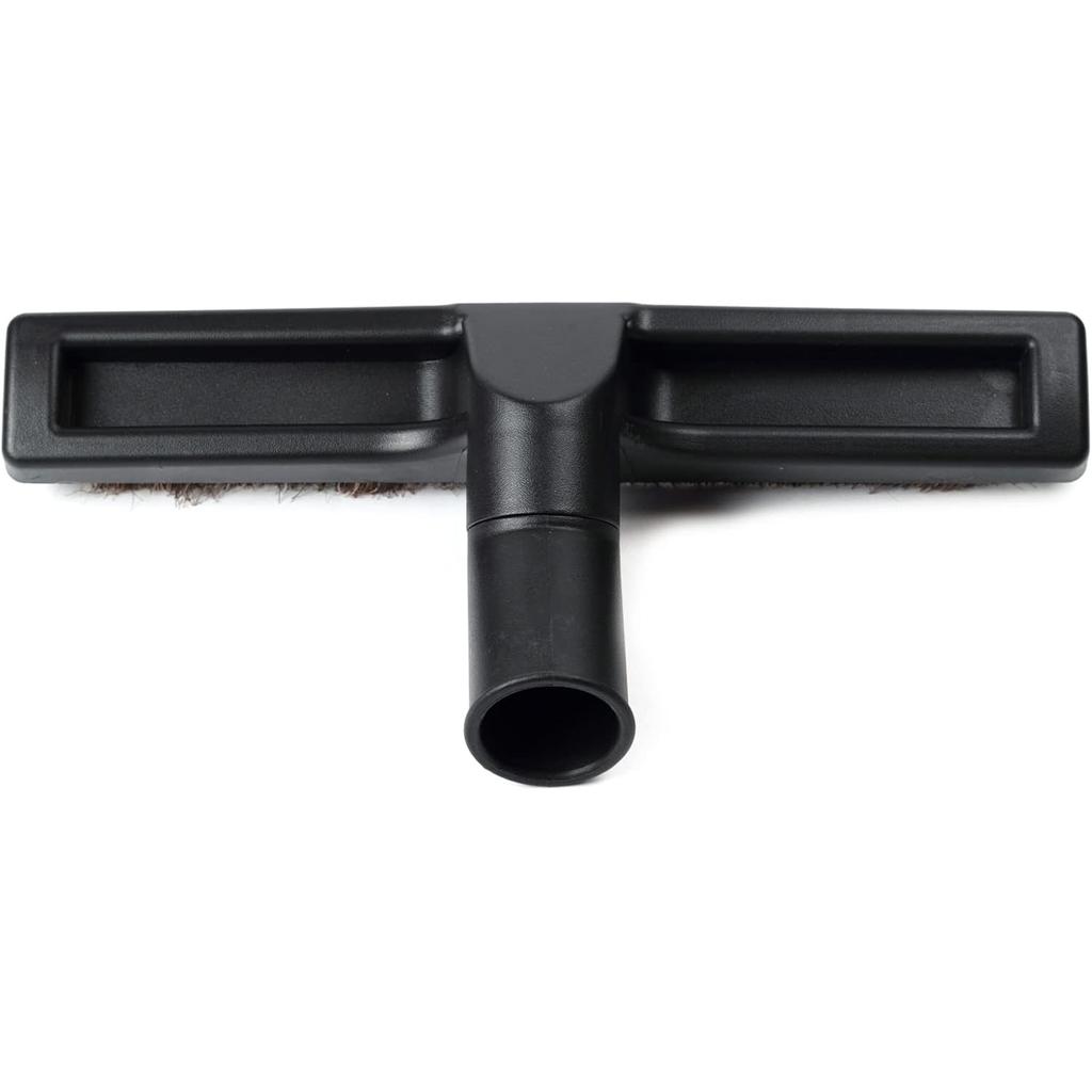 Suction Nozzle/brush with Natural Bristles for Parquet Panels 35 Mm Black