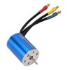 Brushless Motor 2435 3300KV Waterproof Red Aluminum Alloy CNC Machining RC Parts for 1/18 for 1/16 Remote Control Car