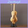 Elegante Ornamento in Resina di Violino e Sassofono per Decorazioni Festive di Casa e Ufficio
