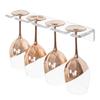 2Pcs Clear Acrylic Wine Glass Holder Wall Mounted Stemware Hangings Rack Glassware Holder Rack Wine Glass Rack Gifts