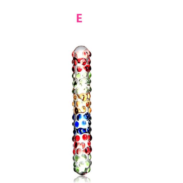 1PC Crystal Glass Dildos Masturbator Realistic Dildo Penis Large G-spot Anal Butt Plug Adult Sex toys for Woman Female Sold