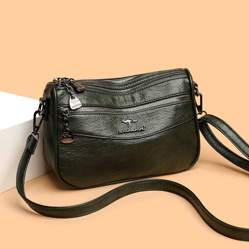 Damentasche Vier Jahreszeiten Damentasche Große Kapazität Gute Qualität Eine Schulter Schräge Umhängetasche Weiche Textur Tasche