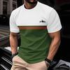 Sea Minimalist Graphic 3D Printed Hawaiian Men's Short Sleeved T-shirt