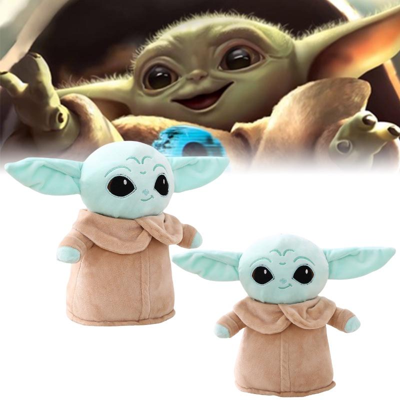 Baby Yoda Plush Toy Soft And Crystal Velvety Dragon Animal Figure 18cm 48cm Ideal For Ages 7-14
