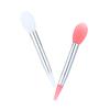 10pcs Silicone Lip Brush Set Small Makeup Brushes Lipstick Applicator Brushes with 2 Antilost