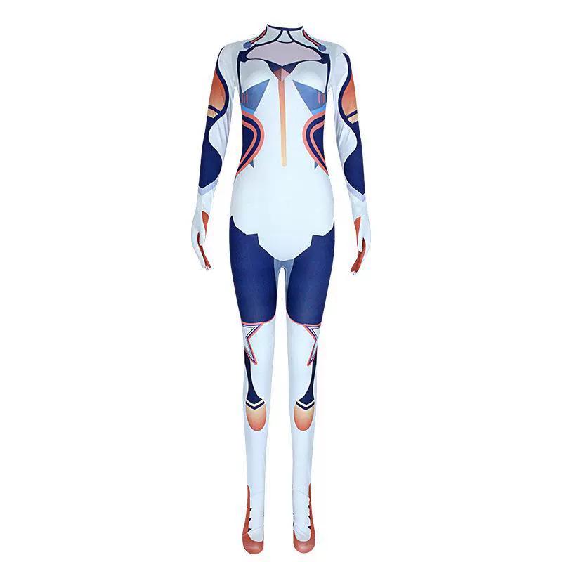 

Halloween Cosplay Bodysuit: DVA02 Rei Ayanami Rocket Girl (Neon Genesis Evangelion) L (165-170cm)