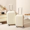 20-Inch Lightweight Spinner Suitcase: Stylish, Compact, with Combination Lock, Unisex Design and High-Quality Wheels for Easy Travel.