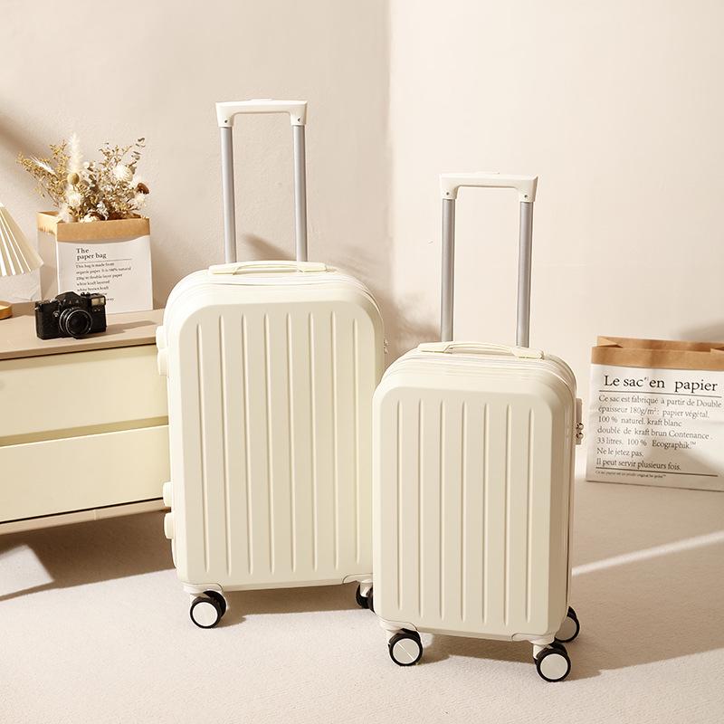 20-Inch Lightweight Spinner Suitcase: Stylish, Compact, with Combination Lock, Unisex Design and High-Quality Wheels for Easy Travel.