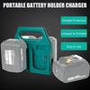 4 Slot Rapid Charging Station For 18V 21V BL1830,BL1415,BL1815,BL1850 Power Tool Battery Storage Rack With Safety And Handle Features
