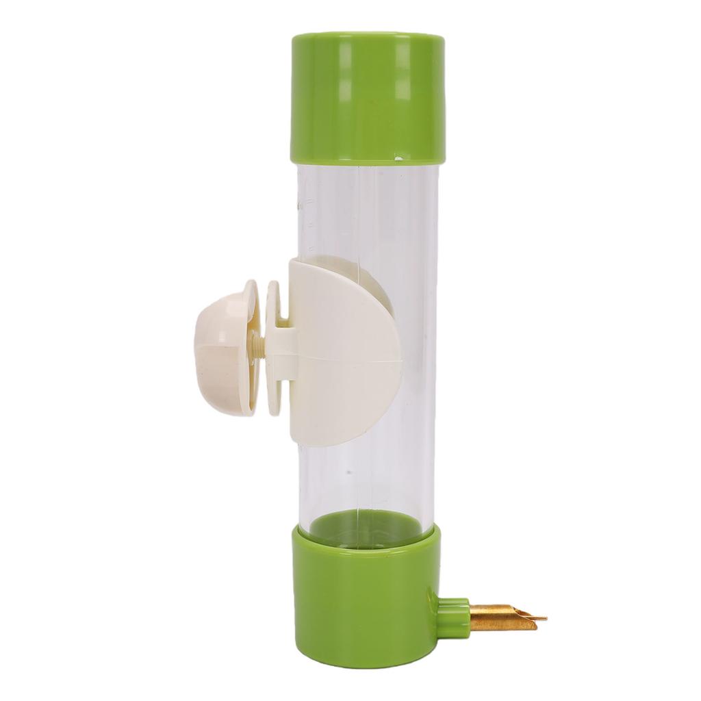 Bird Water Dispenser Easy to Refill Leakproof Automatic   Water Feeder for Cockatiel Bird Cage 200ml