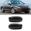 Door Wing Mirror Cover Rearview Mirror  Black Shockproof Scratch Proof Stylish Door Wing Mirror  Exterior Decoration Trims
