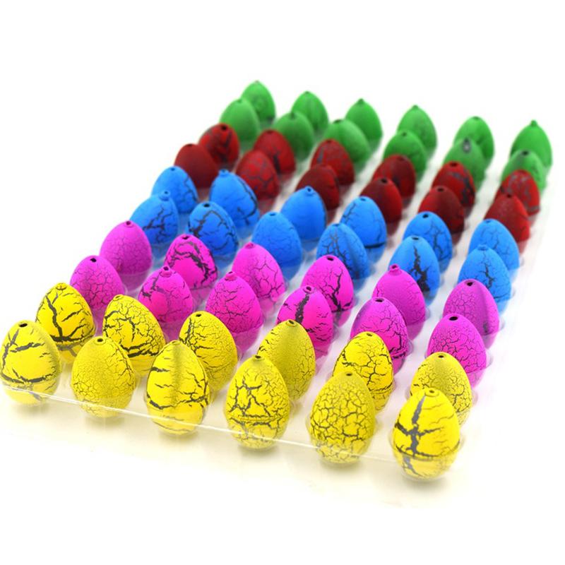 10/20PCS Mini Dinosaur Eggs Hatchable Funny Novelty Magic Growing Dinosaurs Random Mixed Colors Festival Gift Party Souvenir ZYF