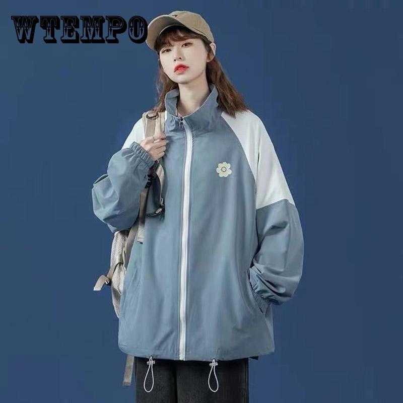 

Весенне-осеннее пальто женское, новинка 2022, корейская версия, свободная универсальная студенческая куртка с принтом, бейсбольная форма, Tide Ins