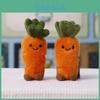 Carrot Soft Plush Doll With Cartoon Style Suitable For Backpack Decor And Giftgiving