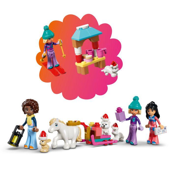 LEGO Friends 42698 - Calendrier de l'Avent 2026 - 24 Surprises Poupées et Animaux - Set pour Enfant - A partir de 6 ans