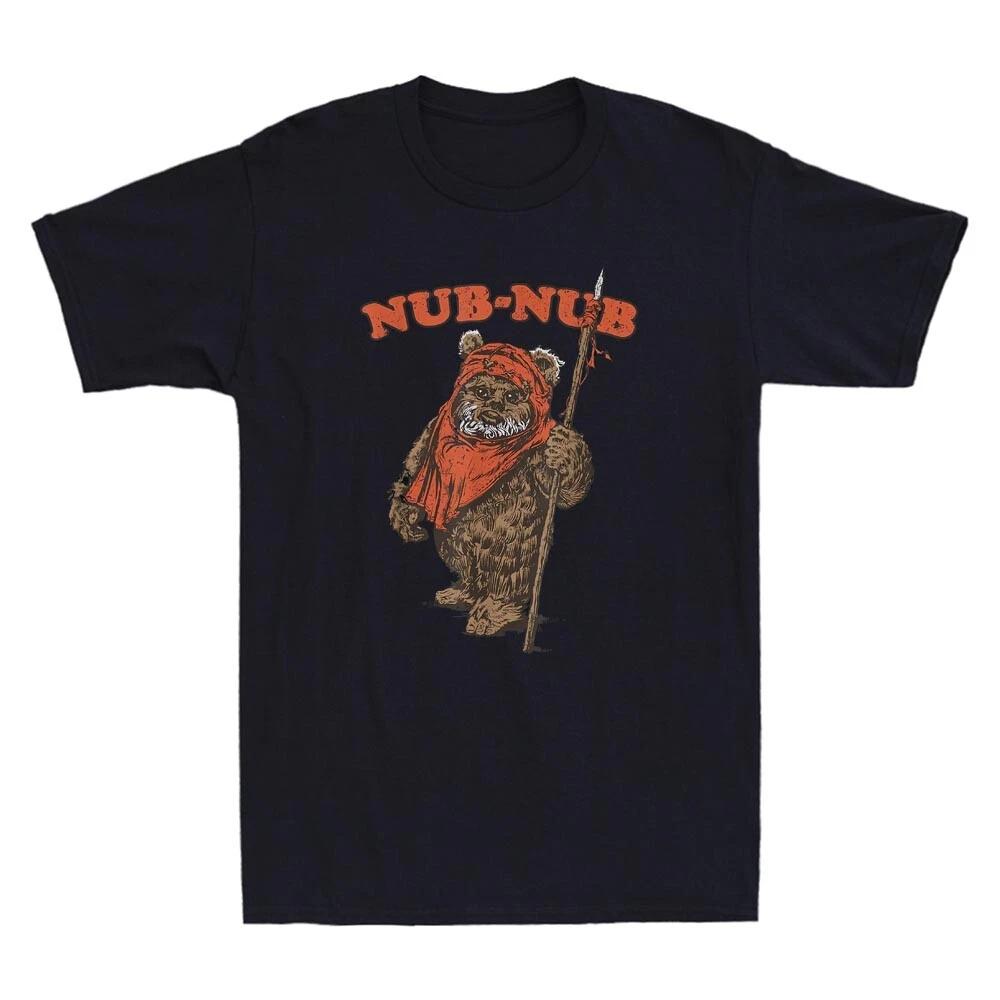 Men s and Women s T-shirts Nub-Nub Ewok Funny Monster Cartoon Camp Meme Vintage XXL
