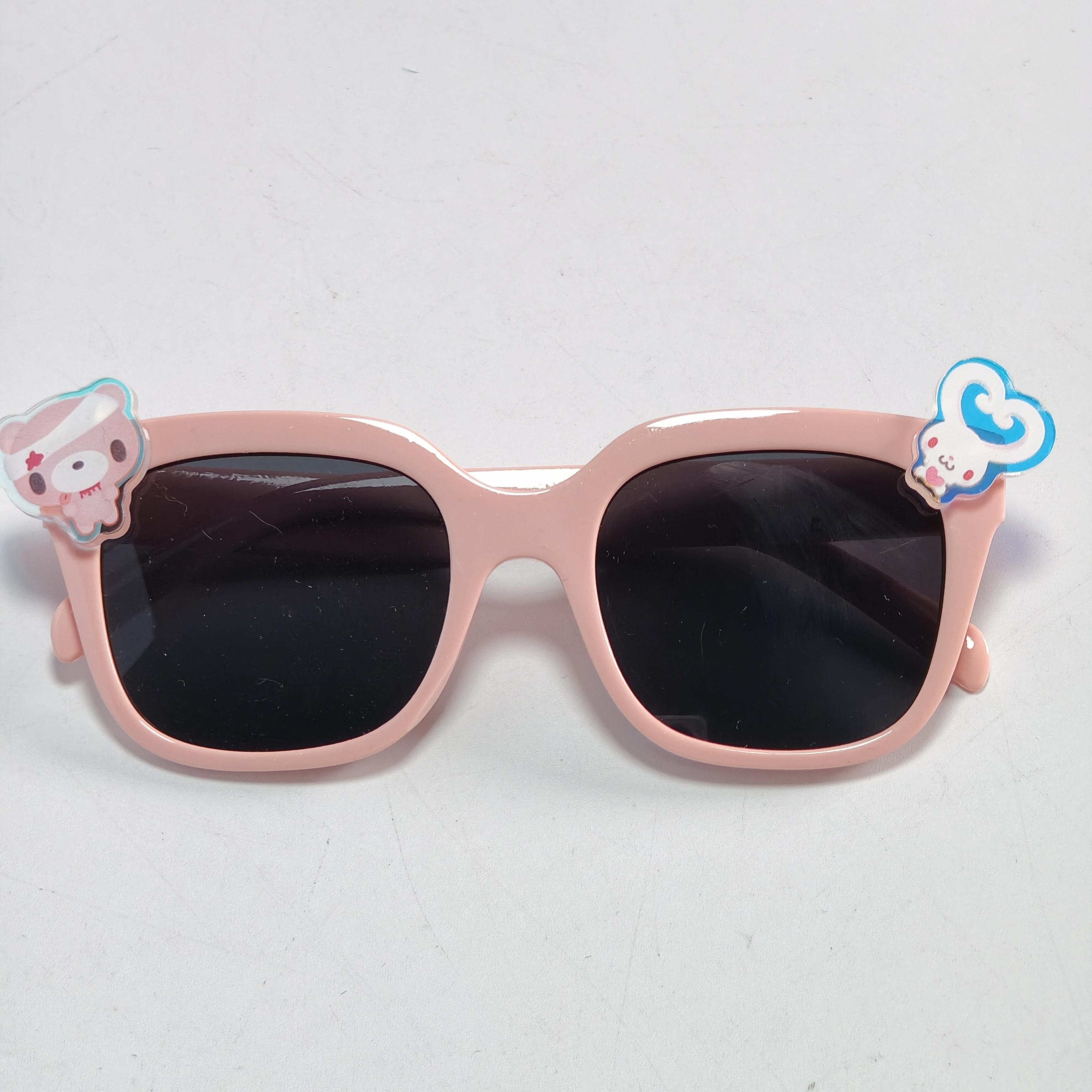 Cute Cartoon Small Frame Sunglasses for Boys Girls, Suitable for People with Small Faces