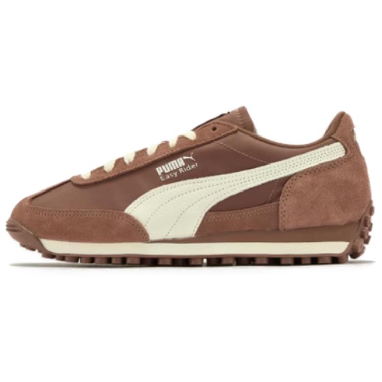Puma Easy Rider Nylon Cool Comfortable Versatile Durable Low-Top Lifestyle Casual Shoes Unisex Casual Shoes Brown 403146-04
