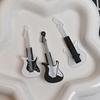 Hair Clip Guitar 2000s Stylish Bass Flat Clip Balletcore Hairpin Guitar Elegant Hair Clip for Bunches